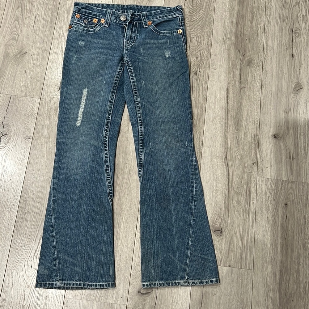 True religion brand jeans flare size 7